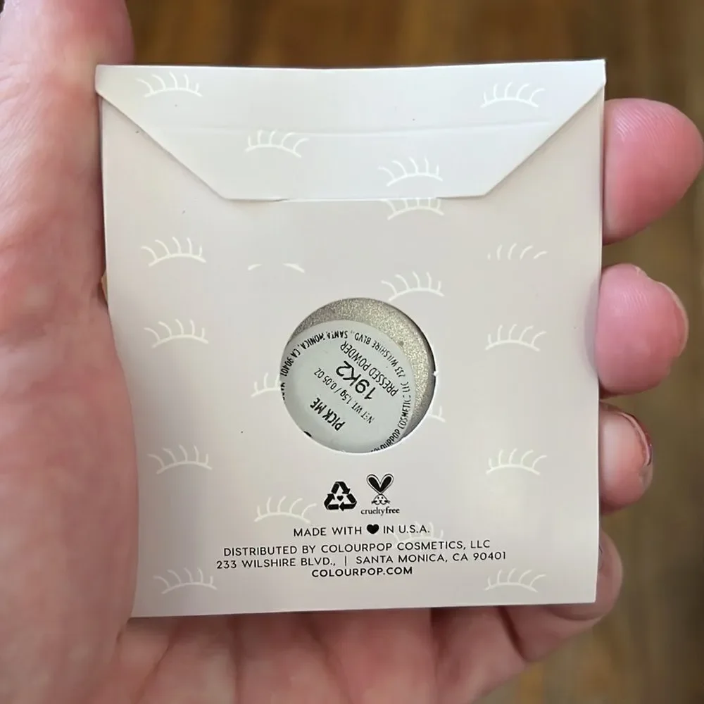 1 LEFT! Colourpop Pressed Powder Shadow PICK ME